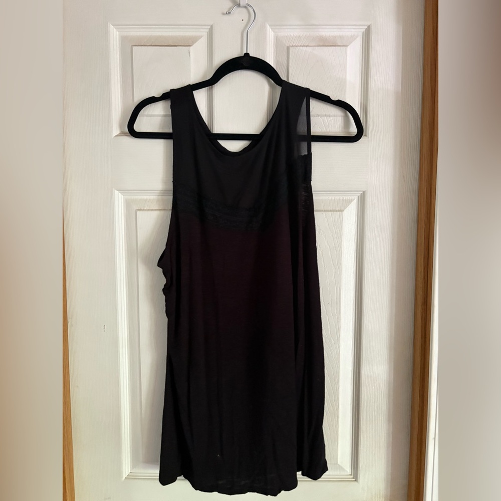 Size 2 super soft Elegant Black Sleeveless Top